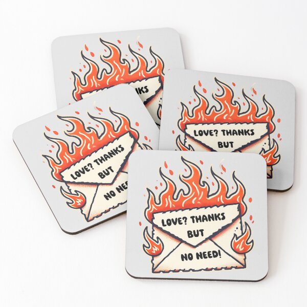 Item preview, Flaring Envelope: No More Sappy Love Letters Allowed designed and sold by CoolVisionStd.