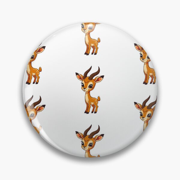 Item preview, Cute and Graceful Anime Gazelle designed and sold by ThreeftlyPicks.