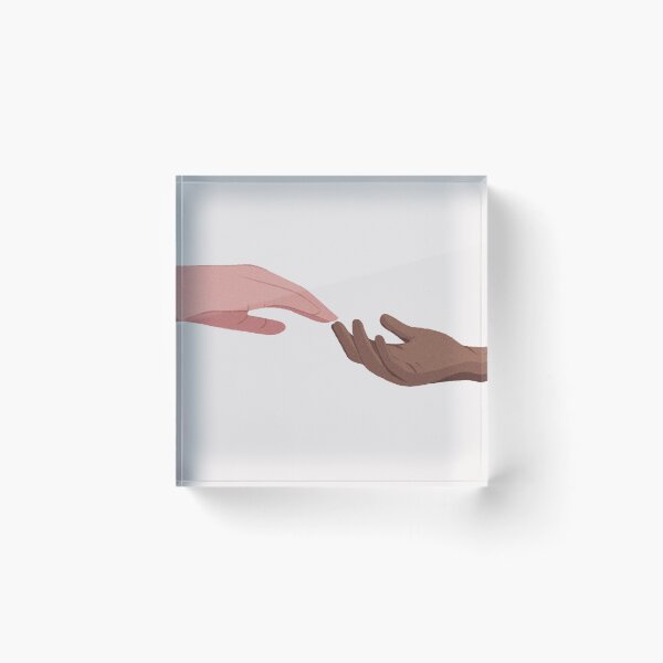 Item preview, Hands almost touching  designed and sold by Roxana Ionescu.