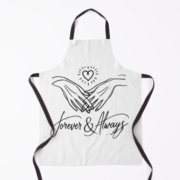 Item preview, Forever & Always – Romantic Hand Illustration with Heart designed and sold by EllsLittleStore.