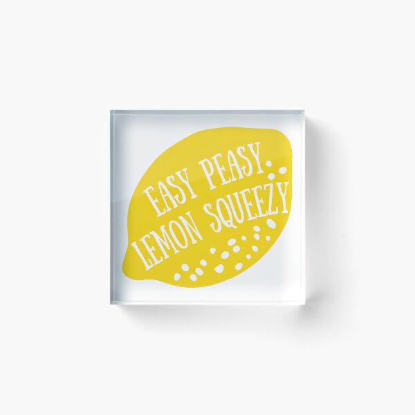 Item preview, easy peasy lemon squeezy designed and sold by Primano.