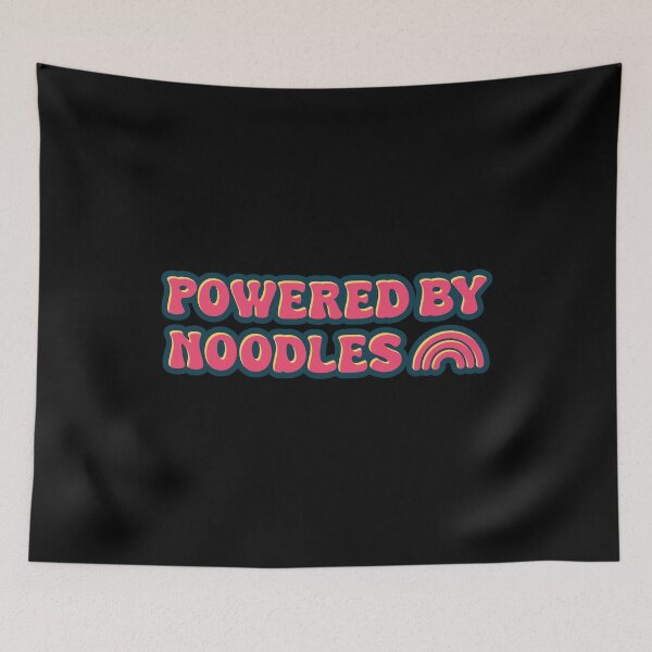 Item preview, Powered by noodles - funny retro designed and sold by Chonkz.