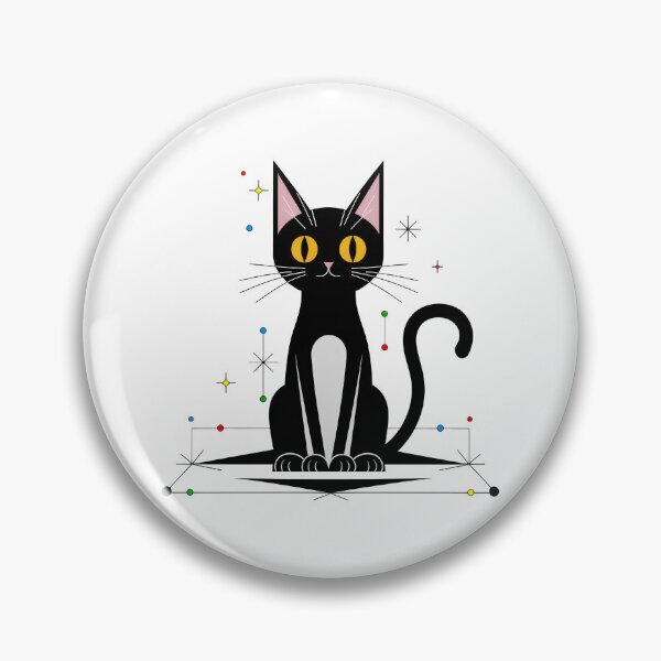 Item preview, Atomic Kitty designed and sold by Angry Swan Designs.