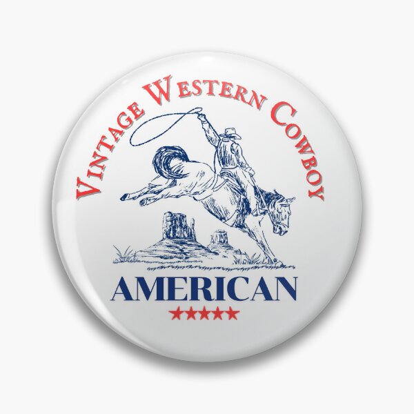 Item preview, Vintage Western Cowboy American designed and sold by PangDesu.