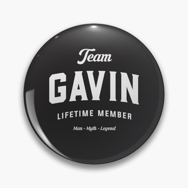 Artikelvorschau, Team Gavin Lebenslanges Mitglied Lustiger Name Gavin entworfen und verkauft von cidolopez.
