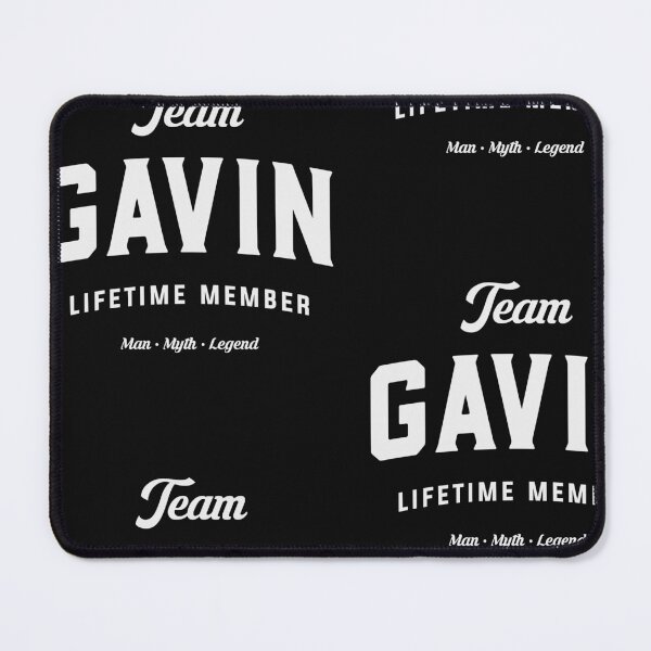 Artikelvorschau, Team Gavin Lebenslanges Mitglied Lustiger Name Gavin entworfen und verkauft von cidolopez.