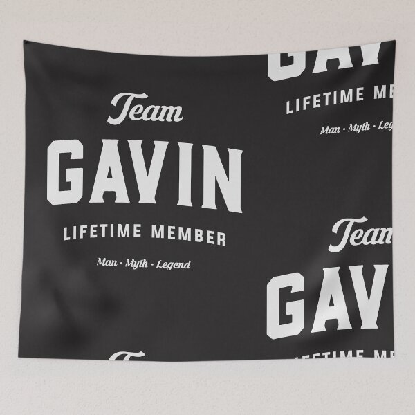 Item preview, Team Gavin Lifetime Member Funny Name Gavin designed and sold by cidolopez.