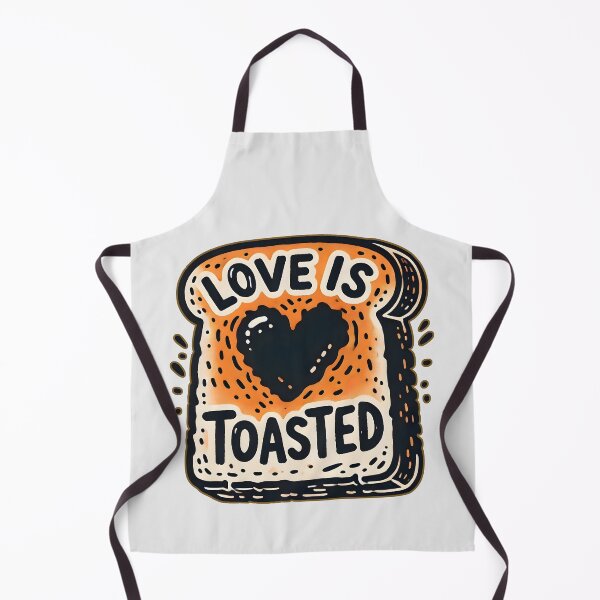 Item preview, Burnt-Heart Toast: Embrace the Crisp End of Romance designed and sold by CoolVisionStd.