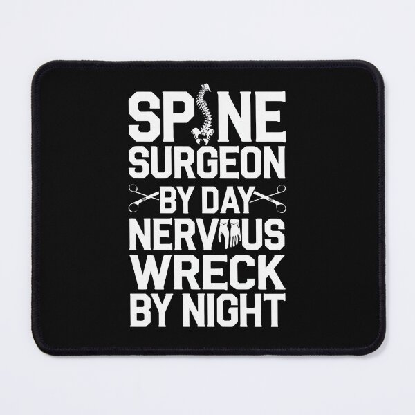 Item preview, Medical pun, for neurosurgeon, funny designed and sold by MadCatPrints.