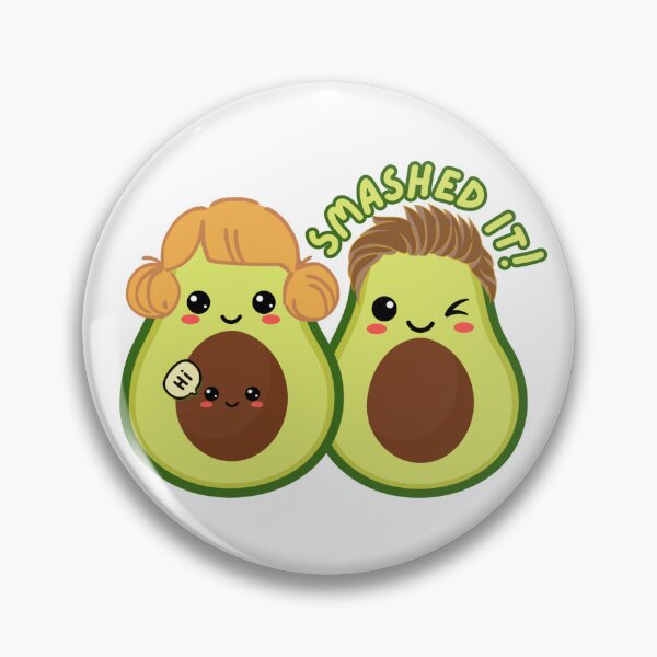 Item preview, “Smashed It!” Avos designed and sold by Bradley-Designs.