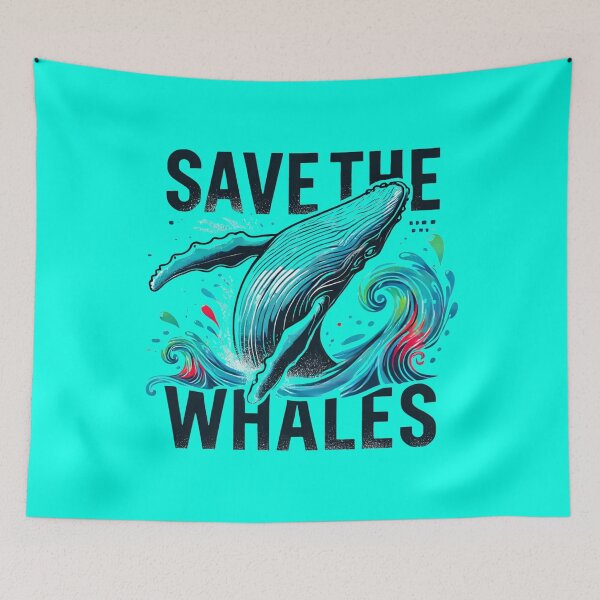 Item preview, Marine animal rescue Whales in danger designed and sold by BestDetailer.