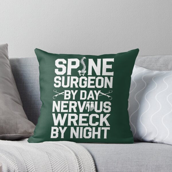 Item preview, Medical pun, for neurosurgeon, funny designed and sold by MadCatPrints.