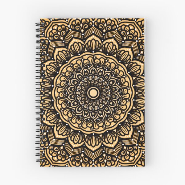 Item preview, Orangish themed Mandala designed and sold by ArchanaVA.