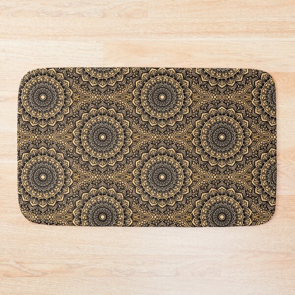 Item preview, Orangish themed Mandala designed and sold by ArchanaVA.