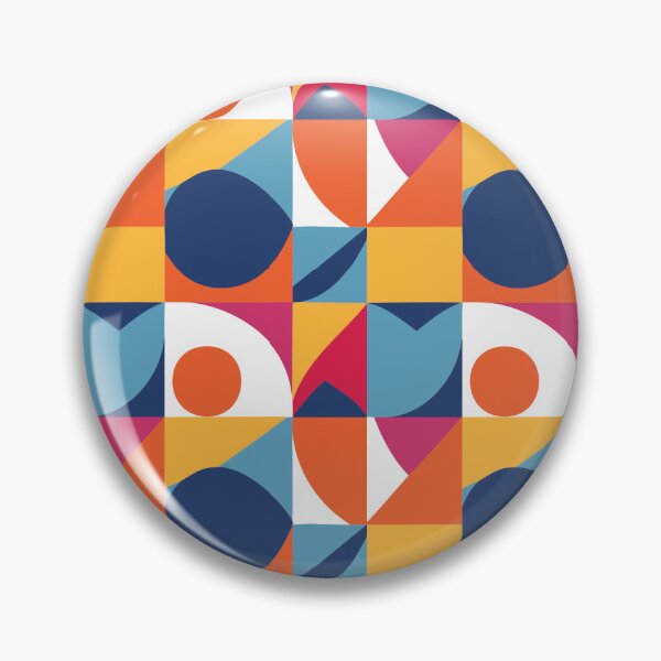 Item preview, Bauhaus stylish pattern. designed and sold by Fat Fish Canvas.