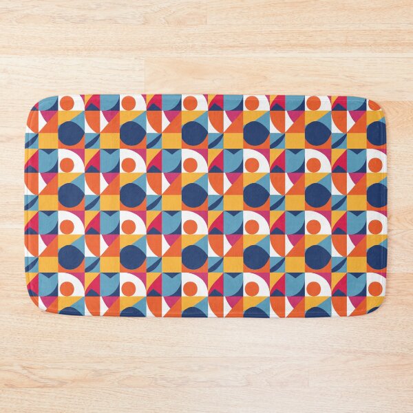 Item preview, Bauhaus stylish pattern. designed and sold by Fat Fish Canvas.