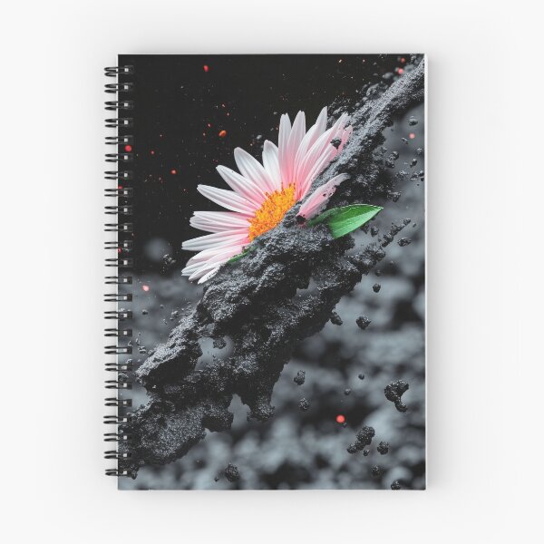 Artikelvorschau, Abstrakte Aster Wildblume v4 entworfen und verkauft von PiranhaEatFashion.
