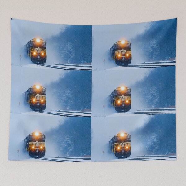Item preview, *Blizzard* Norfolk Southern #4446 @ Carney's Crossing Photo3 designed and sold by train-shop.