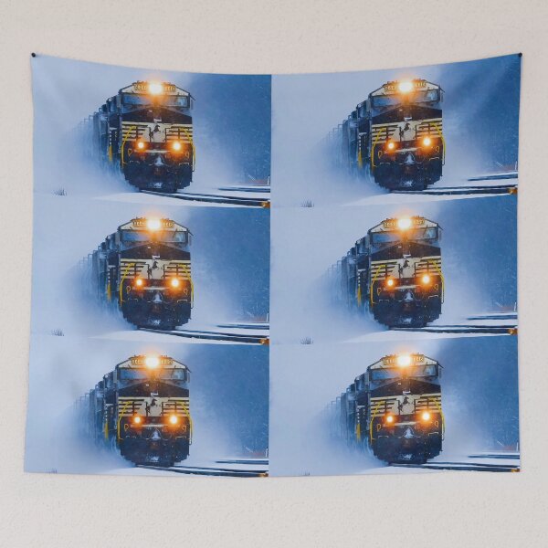 Item preview, *Blizzard* Norfolk Southern #4446 @ Carney's Crossing Photo4 designed and sold by train-shop.