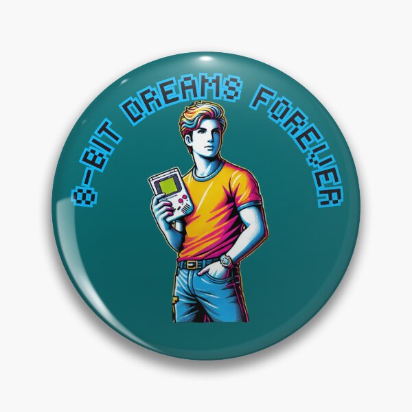 Item preview, 8-bit nostalgia forever young dreams designed and sold by BestDetailer.