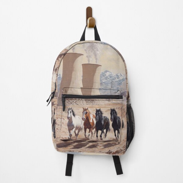 Vista previa del artículo con la obra «Caballos escapando», diseñado y vendido por M-Y-A-R-T-.