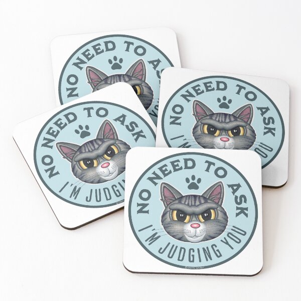 Item preview, Cute Hilarious Funny Cat Judging You designed and sold by Danny Gordon.