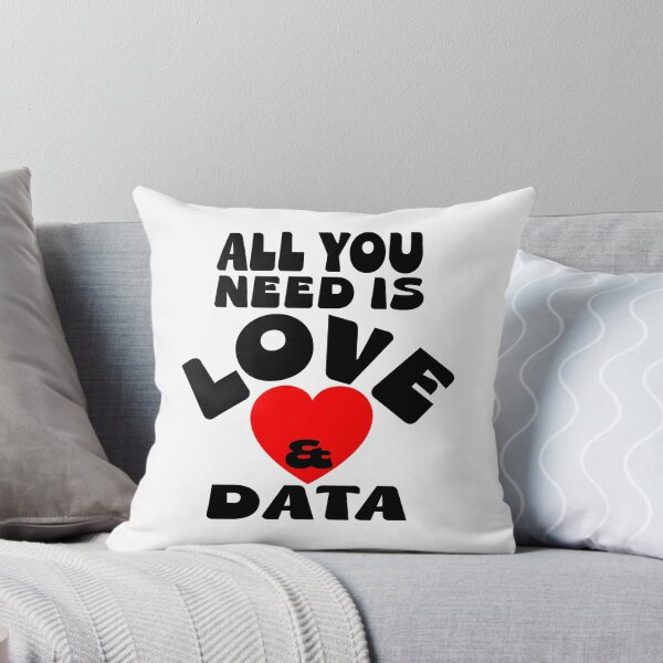 Item preview, All you need is love and data teacher designed and sold by Colorfulman.