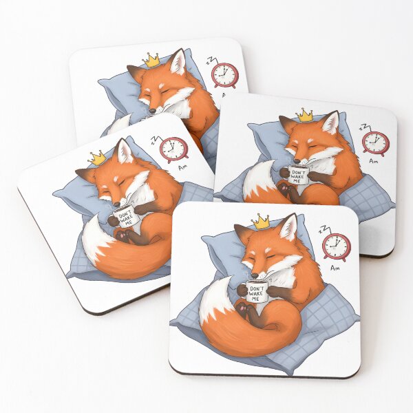 Item preview, Sleepy Fox – Don’t Wake Me designed and sold by RUMOOROZ.