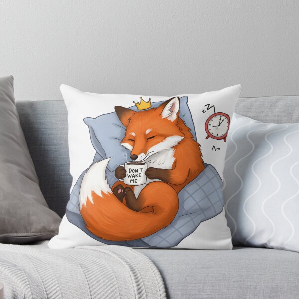 Item preview, Sleepy Fox – Don’t Wake Me designed and sold by RUMOOROZ.