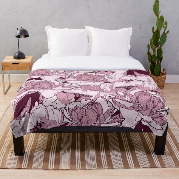 Item preview, Peonies pattern designed and sold by vanesatrinidad.