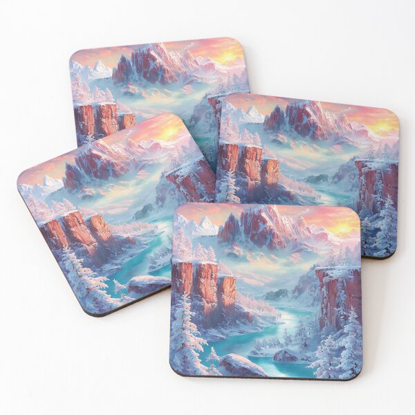 Item preview, Snowy Rocky Mountains designed and sold by M-Y-A-R-T-.
