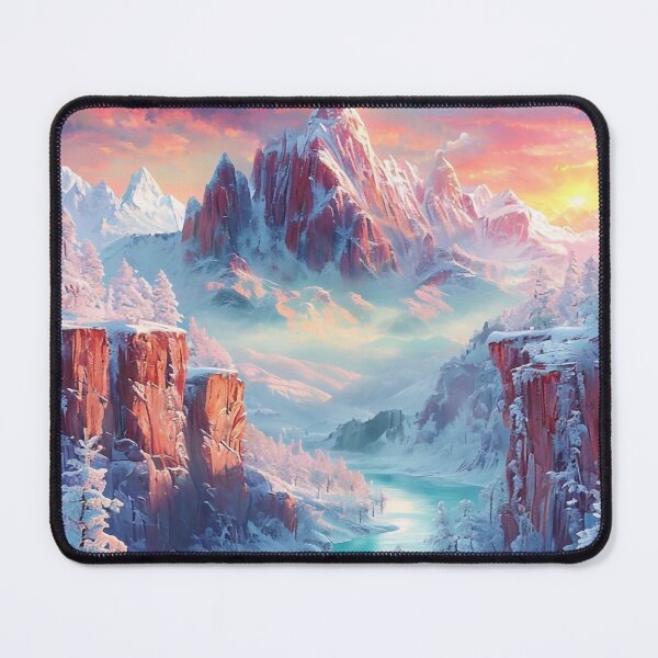 Item preview, Snowy Rocky Mountains designed and sold by M-Y-A-R-T-.