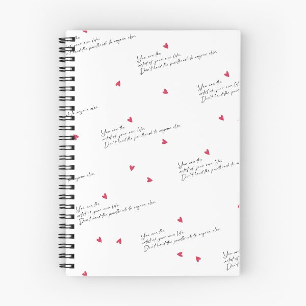 Item preview, Copy of Positive affirmations & Hearts seamless pattern designed and sold by milyblooms.