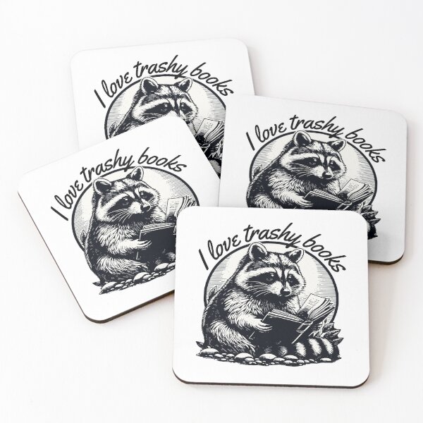 Item preview, I Love Trashy Books designed and sold by Kindred & Thistle.