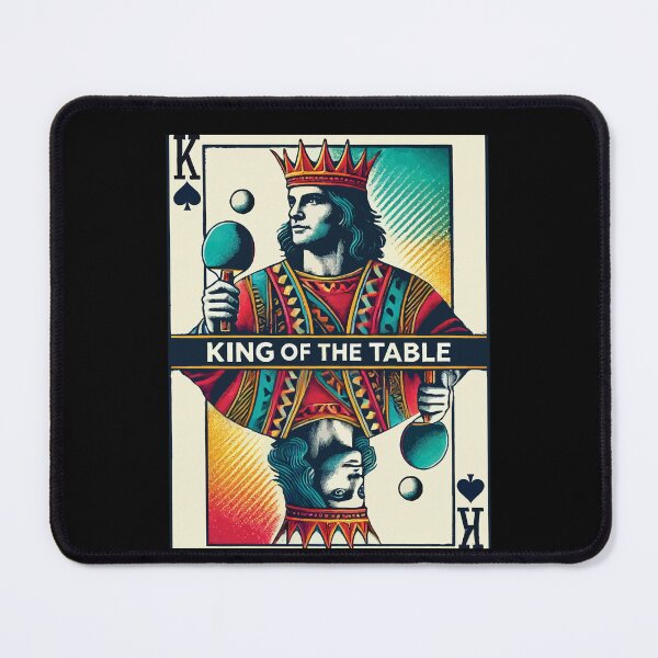 Item preview, Retro Playing Card Table Tennis King designed and sold by LuminOrb.