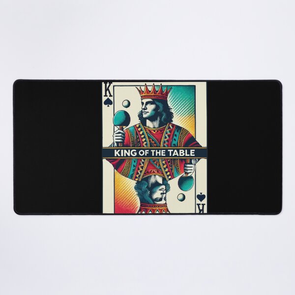 Item preview, Retro Playing Card Table Tennis King designed and sold by LuminOrb.