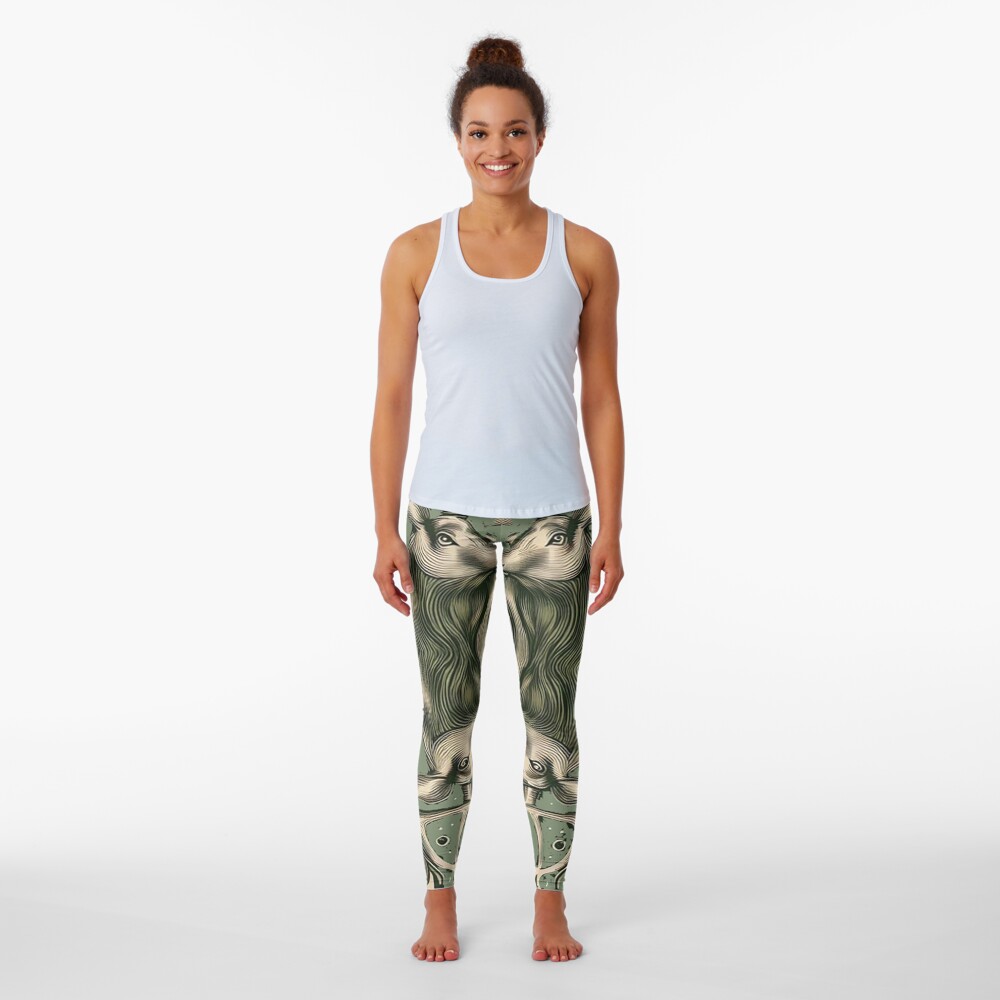 Item preview, Leggings designed and sold by bywhacky.
