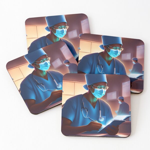 Item preview, Dedicated Medical Professionals at Work designed and sold by LoveingShop.