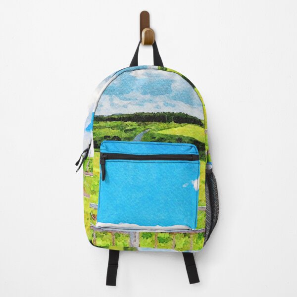 Item preview, Vibrant watercolor landscape of the Dingle countryside in Ireland designed and sold by GestaltImagery.