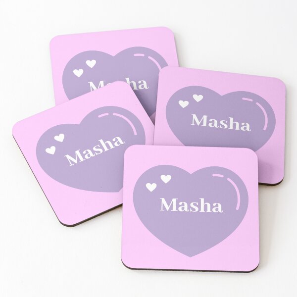 Item preview, Masha Name Girl Purple designed and sold by Monika Howarth.