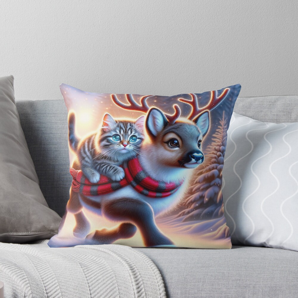 Item preview, Throw Pillow designed and sold by M-Y-A-R-T-.