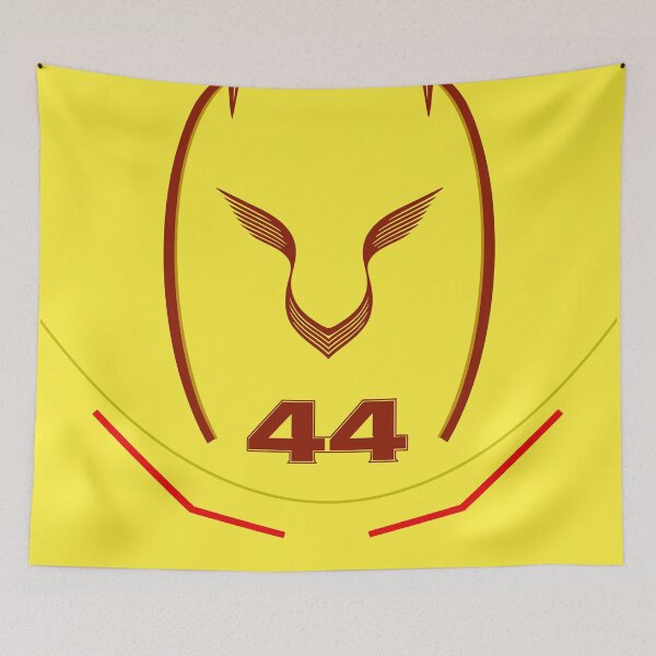 Artikelvorschau, Lewis Hamilton Ferrari F1 Helm inspiriertes Design entworfen und verkauft von Pink Polar F1.