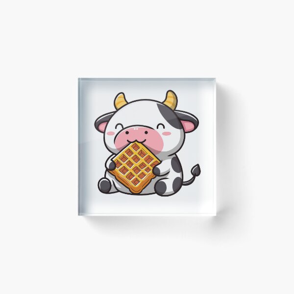 Item preview, Cow with waffle designed and sold by Delidream.