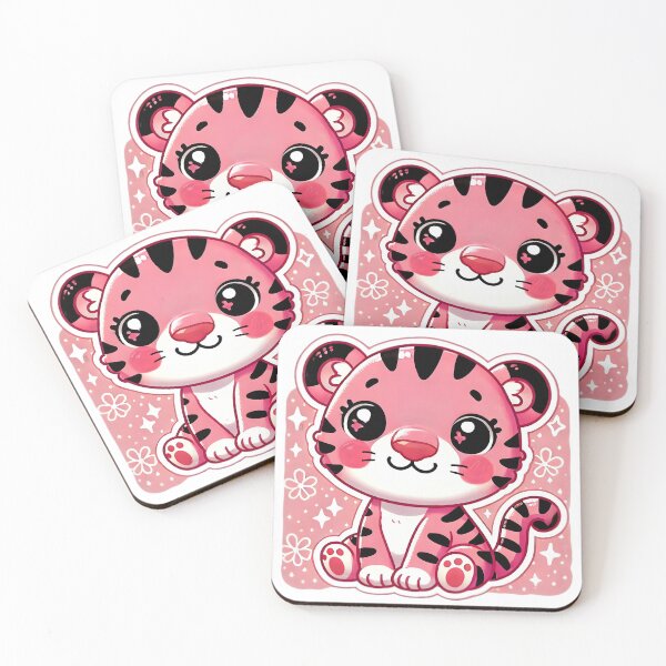 Item preview, Adorable Pink Tiger Design designed and sold by Zatch-Bell.