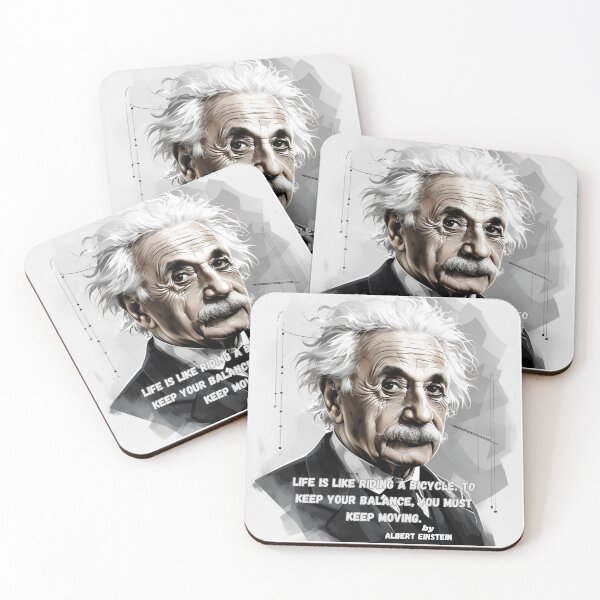 Item preview, Life is like riding a bicycle. To keep your balance, you must keep moving Albert. Einstein designed and sold by andrew758.
