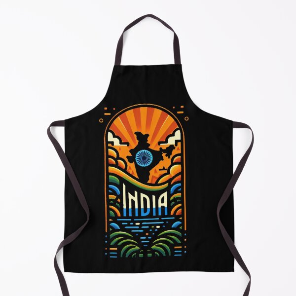 Item preview, India Map Design Tricolor Vibrant  designed and sold by Kalpa.