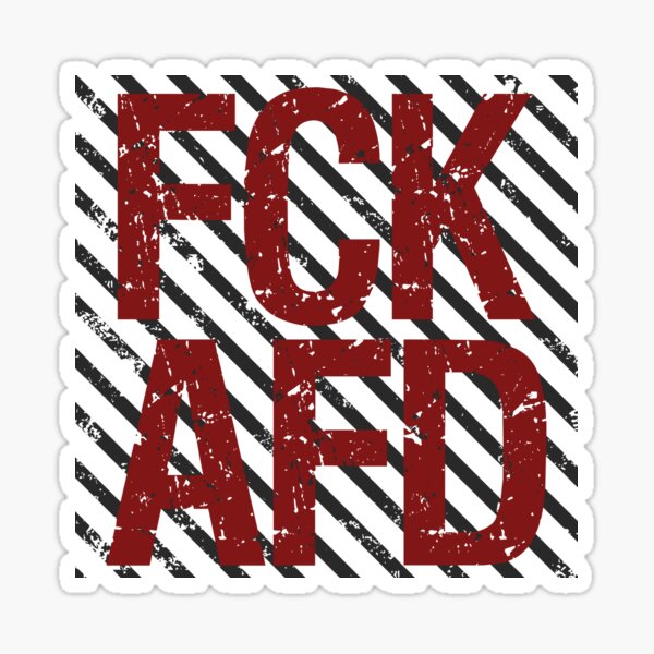 Artikel-Vorschau von fck afd, designt und verkauft von VariousGoodies.