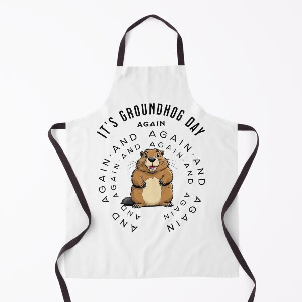 Item preview, It's Groundhog Day Again and Again and Again designed and sold by NordicBadger.