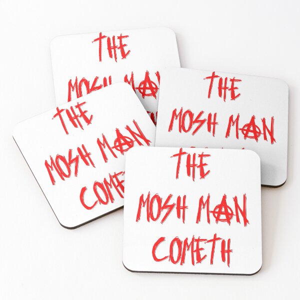 Item preview, The Mosh Man Cometh - Intense Slogan Design designed and sold by GrizzlyCollective.