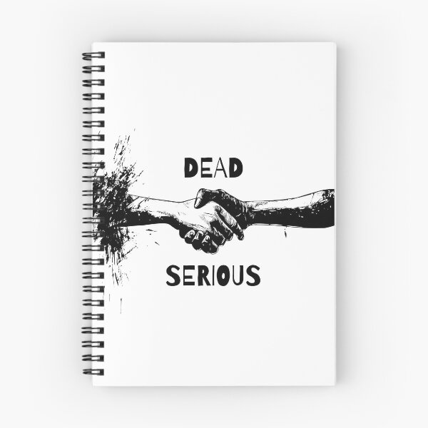 Item preview, Zombie Handshake. Dead Serious. Text Version designed and sold by Shoot-The-Moon.